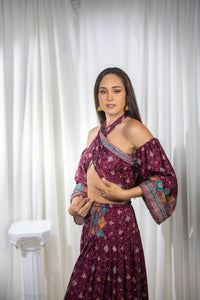 Bohemian Plum Goddess Set