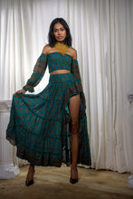 Load image into Gallery viewer, Bohemian Turquoise Bollywood Set
