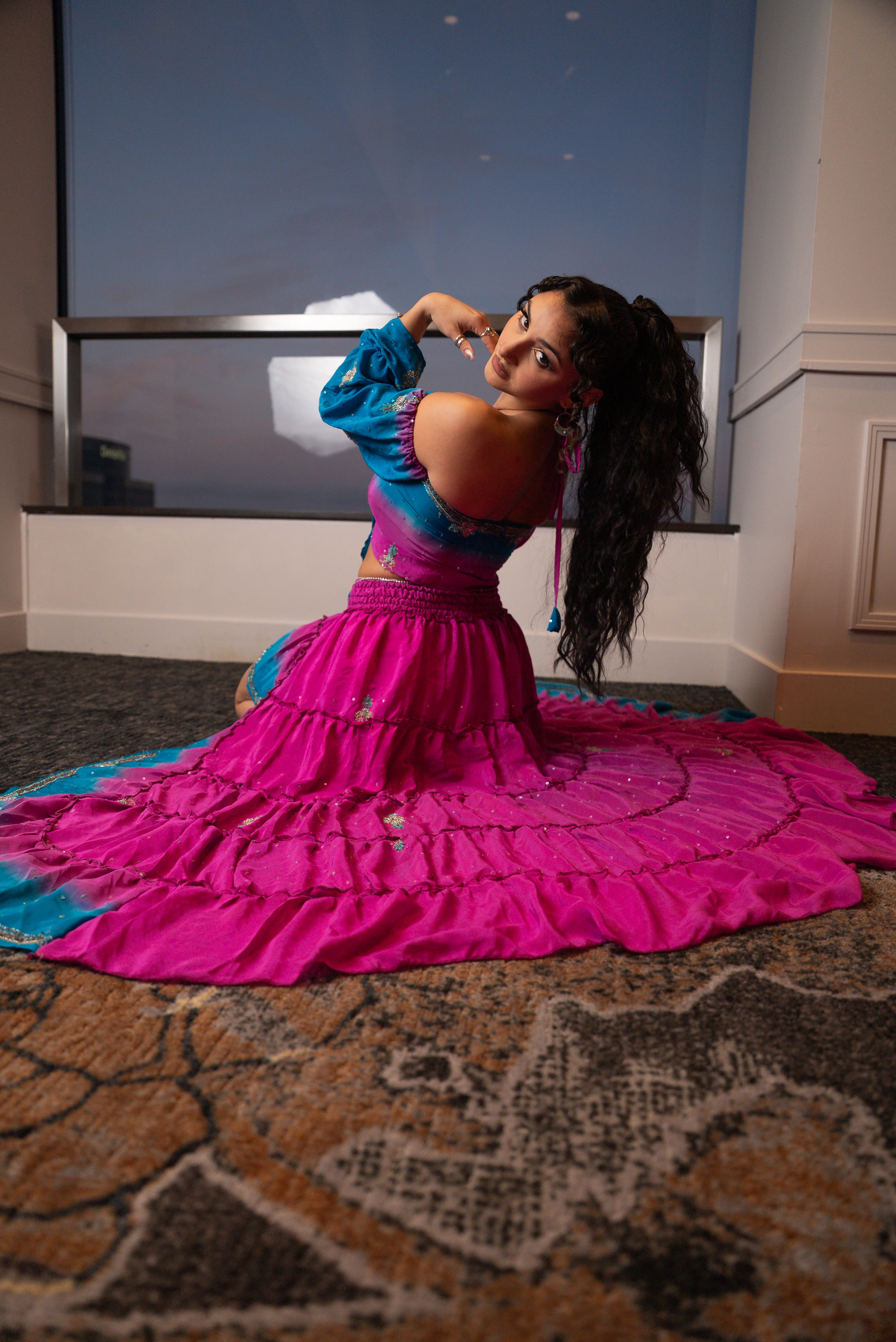 Mermaid Princess Bollywood Set