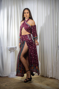 Bohemian Plum Goddess Set