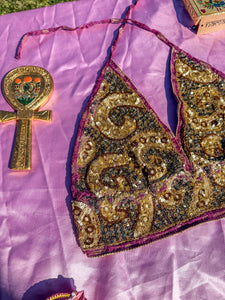 Golden Alchemy Halter top