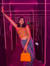 Load image into Gallery viewer, Tangerine Dreams Halter Top
