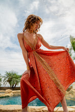 Load image into Gallery viewer, Golden Peach Magic Dress
