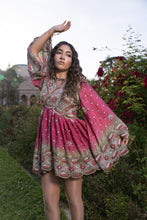 Load image into Gallery viewer, Rose Kulfi Babydoll Dress
