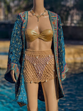 Load image into Gallery viewer, Turquoise Excellence Kimono
