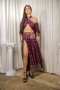 Bohemian Plum Goddess Set