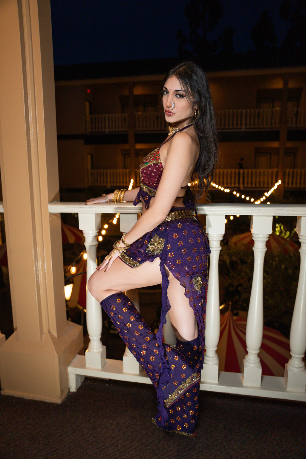 Amethyst rani jalpari set