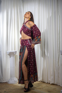 Bohemian Plum Goddess Set