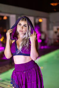Purple Moonlight Bollywood Set