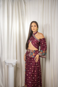 Bohemian Plum Goddess Set