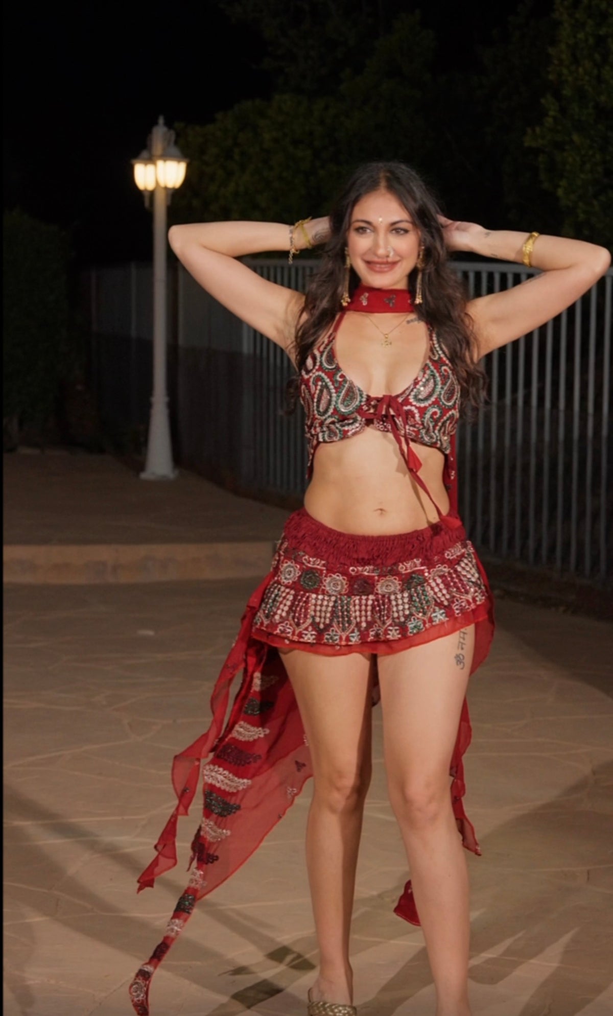 Fire Lotus Jalpari Set
