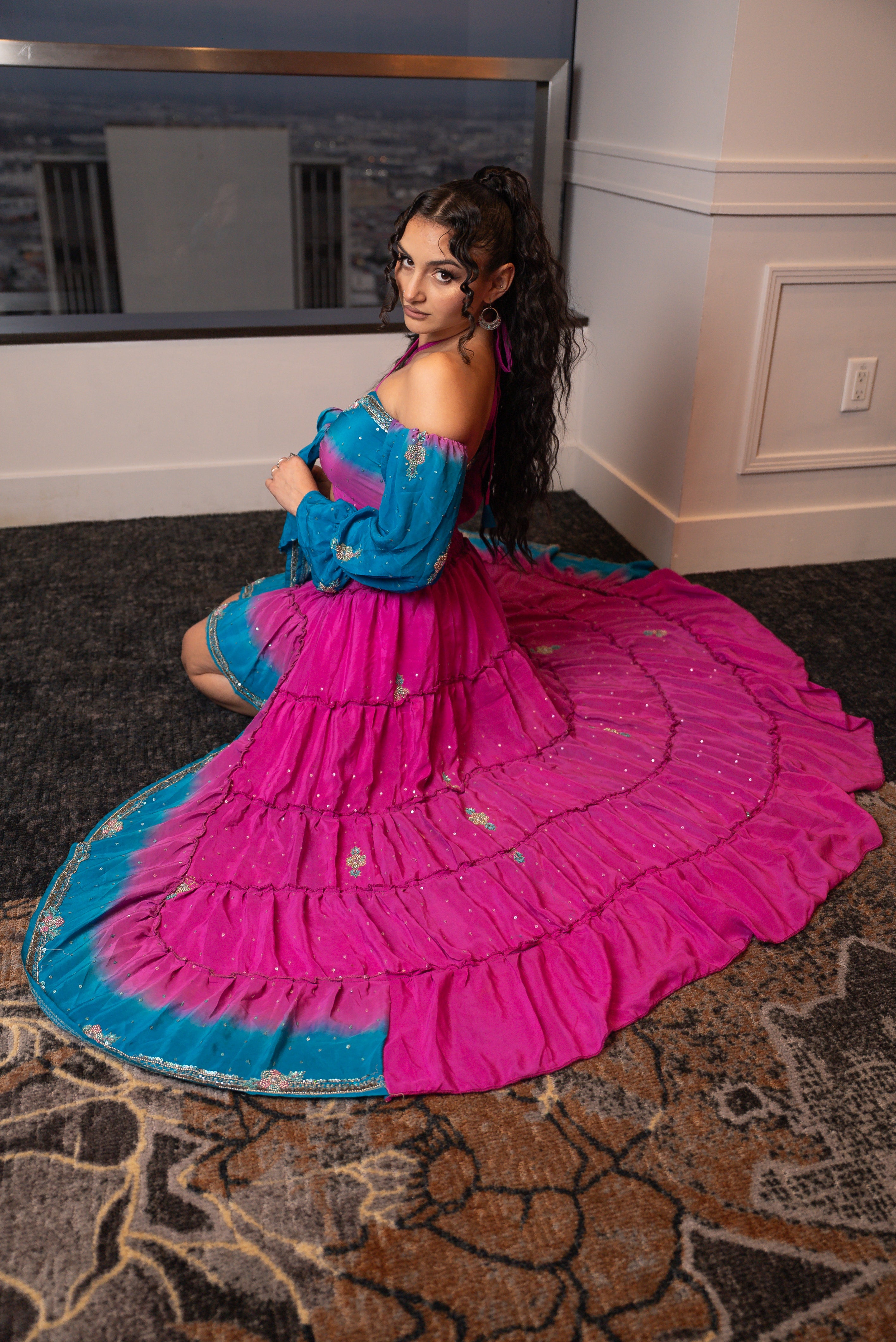 Mermaid Princess Bollywood Set