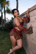 Load image into Gallery viewer, Rani lotus mini skirt set
