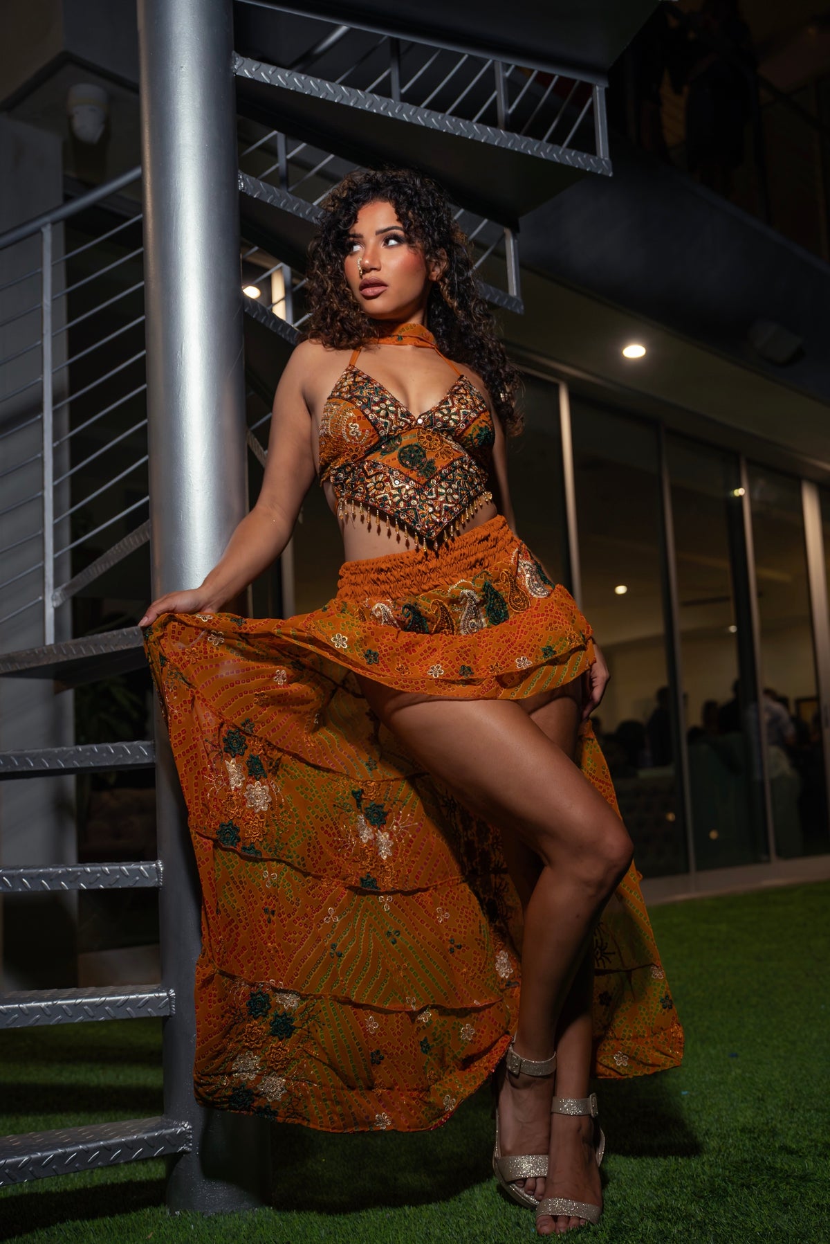 Kundalini Bandhani Sun Mini Bollywood Set
