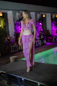 Pink Roses Jasmine Set