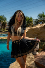 Load image into Gallery viewer, Mystic Moon Micro Mini Skirt Set
