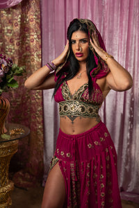 Fuscia Lotus Goddess Set
