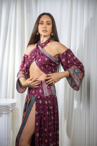 Bohemian Plum Goddess Set