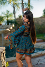 Load image into Gallery viewer, Aztec Azula Mini Babydoll Dress
