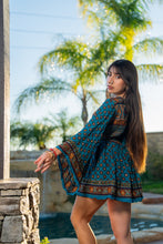 Load image into Gallery viewer, Aztec Azula Mini Babydoll Dress
