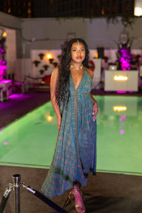 Bohemian Turquoise Magic Dress
