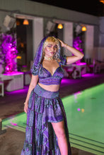 Load image into Gallery viewer, Purple Kaleidoscope Bollywood Set
