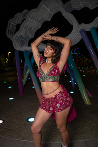 Indigo Wildflower Fairy Set