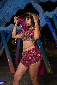 Indigo Wildflower Fairy Set