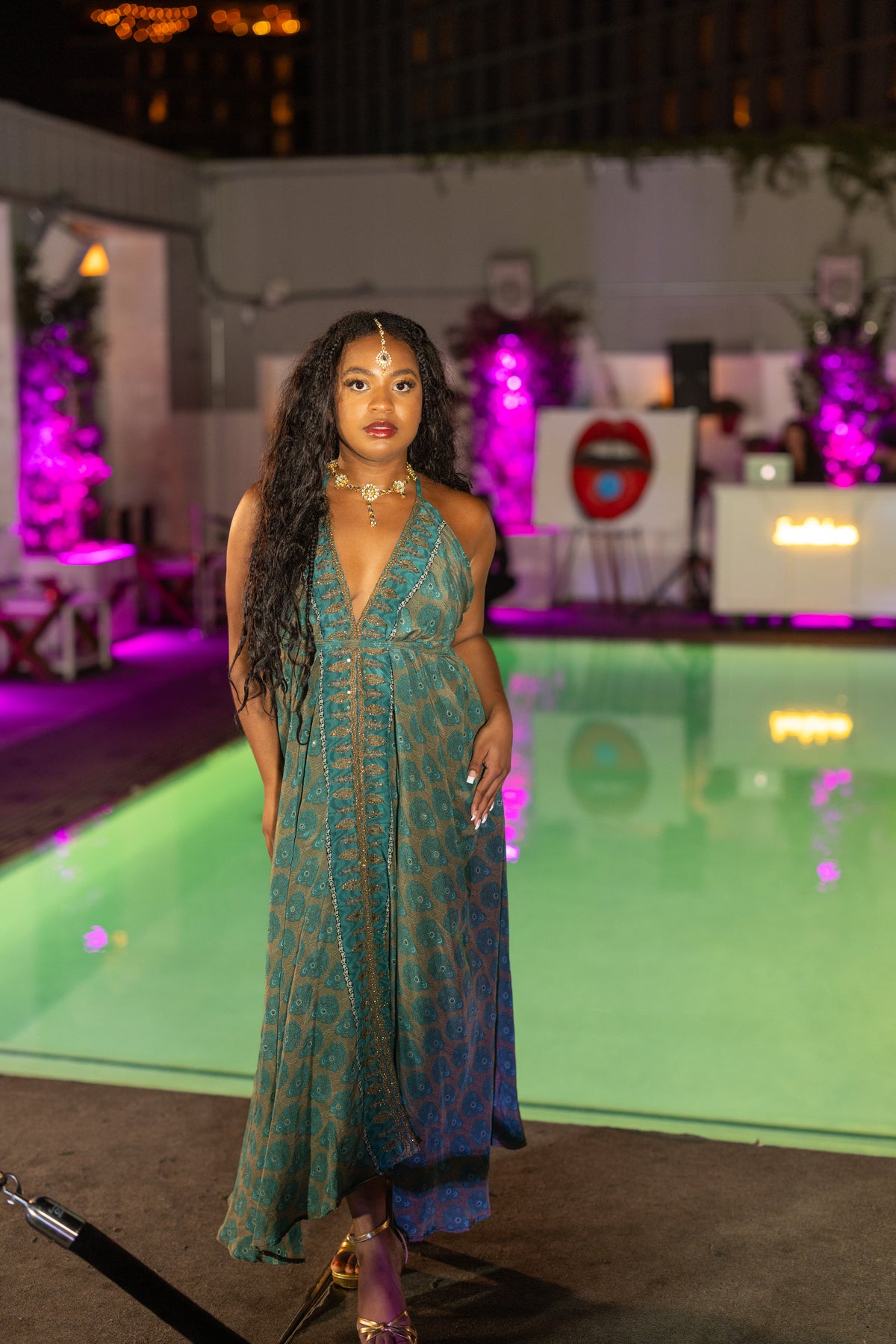 Bohemian Turquoise Magic Dress