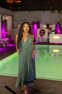 Bohemian Turquoise Magic Dress