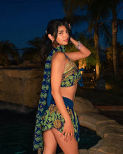 Load image into Gallery viewer, Mystic fairy lotus mini skirt set
