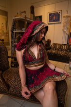 Load image into Gallery viewer, Love Potion Micro Mini Skirt Set
