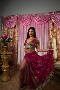Fuscia Lotus Goddess Set