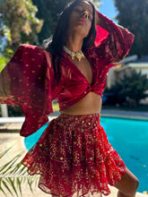 Load image into Gallery viewer, bohemian rani hoodie wrap top
