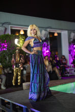 Load image into Gallery viewer, Purple Kaleidoscope Bollywood Set
