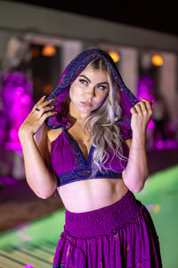 Purple Moonlight Bollywood Set