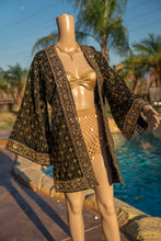 Load image into Gallery viewer, Golden Obsidian Kimono

