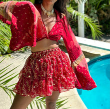 Load image into Gallery viewer, bohemian rani hoodie wrap top
