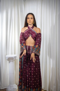 Bohemian Plum Goddess Set