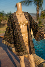 Load image into Gallery viewer, Golden Obsidian Kimono
