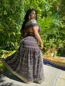 Midnight Gold Goddess Set (PLUS SIZE CUPS)