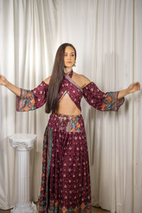 Bohemian Plum Goddess Set