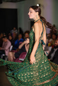Emerald Celestial Magic Dress