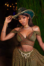 Load image into Gallery viewer, Emerald Bohemia Bollywood Set
