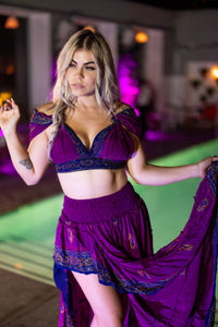 Purple Moonlight Bollywood Set