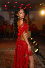 Load image into Gallery viewer, Fire Goddess Bollywood Set
