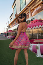Load image into Gallery viewer, Pink Lotus Mini Magic Dress
