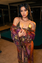 Load image into Gallery viewer, Forbidden Garden Hoodie Kimono
