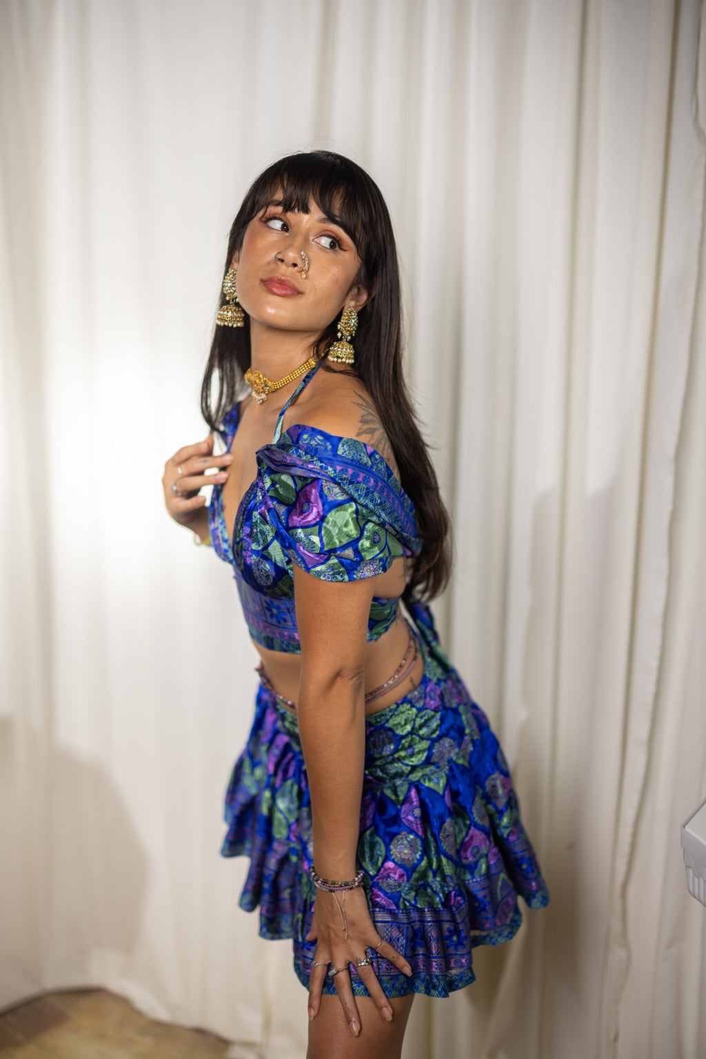 Moonlight Garden Mini Gehr Skirt Set