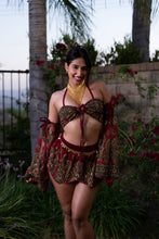 Load image into Gallery viewer, Rani lotus mini skirt set
